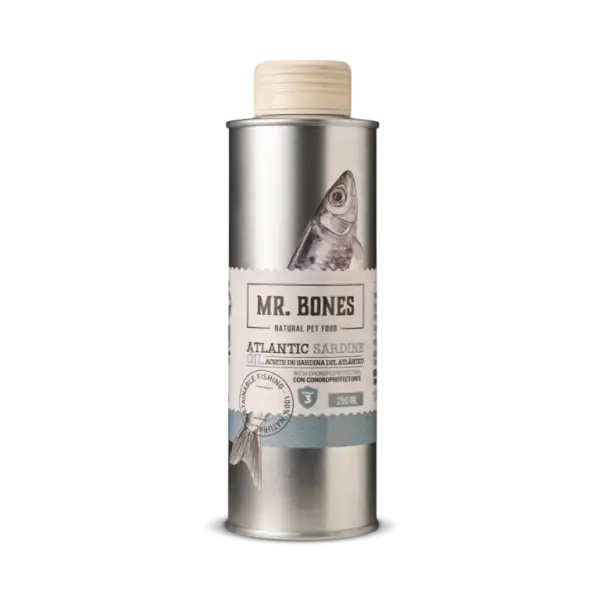 Mr. bones aceite de sardina con condroprotectores 250ml