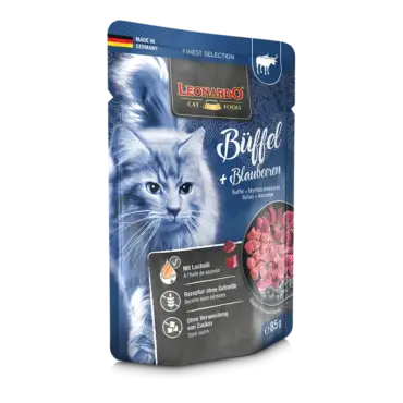 Leonardo húmedo búfalo + arandanos azules 85gr