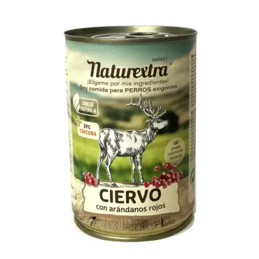 Naturextra ciervo con arandanos rojos
