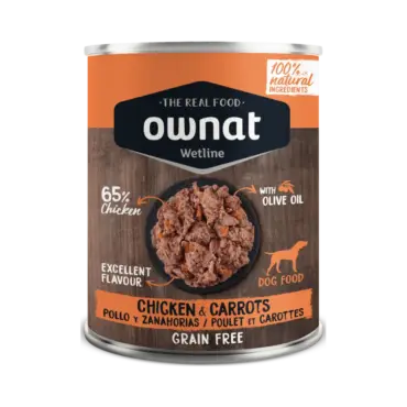 Ownat pollo con zanahorias