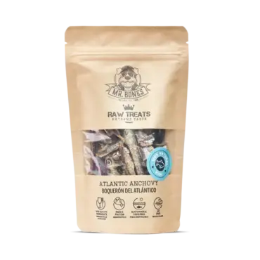 Mr. bones raw treats boqueron del atlantico 45gr