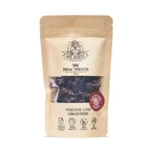 Mr. bones raw treats lomo de ciervo 45gr