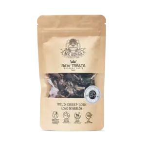 Mr. bones raw treats lomo de muflon 45gr