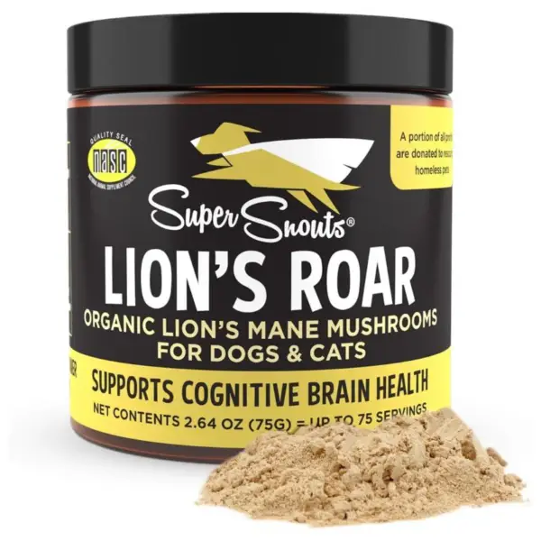 Super snouts lion´s roar perros y gatos