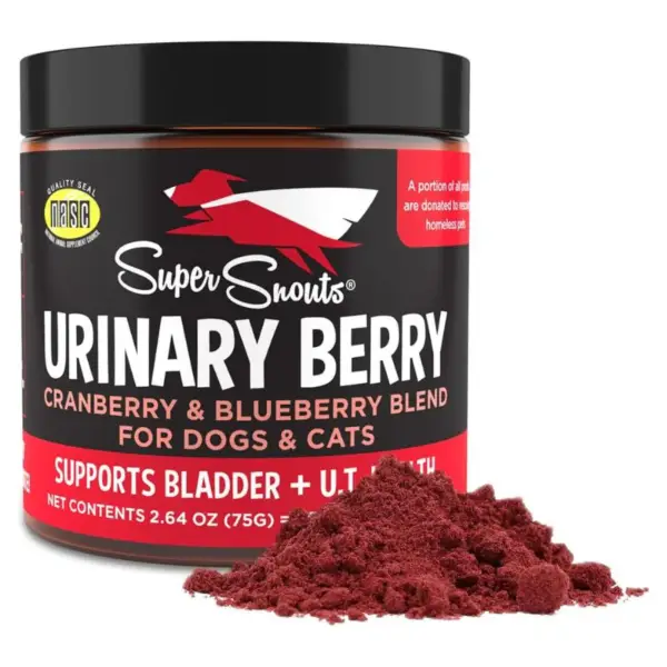 Super snouts urinary berry perros y gatos