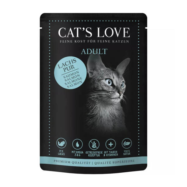 Cat´s love puro en salmón