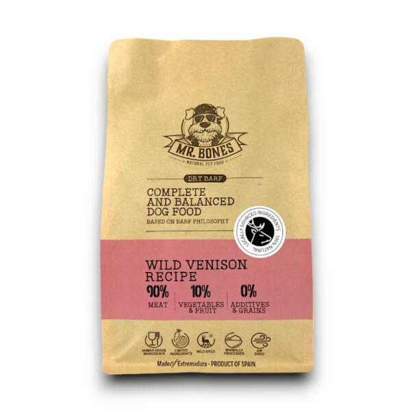 Mr.bones dry barf ciervo
