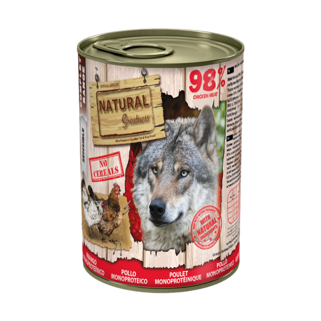 Natural greatness 98% pollo