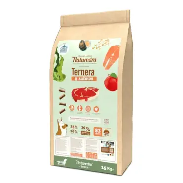 Naturextra ternera y salmon estandar