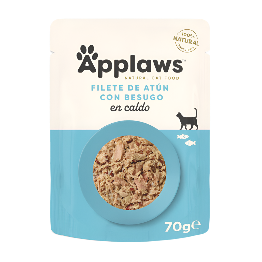Applaws filete de atún con besugo en caldo 70gr