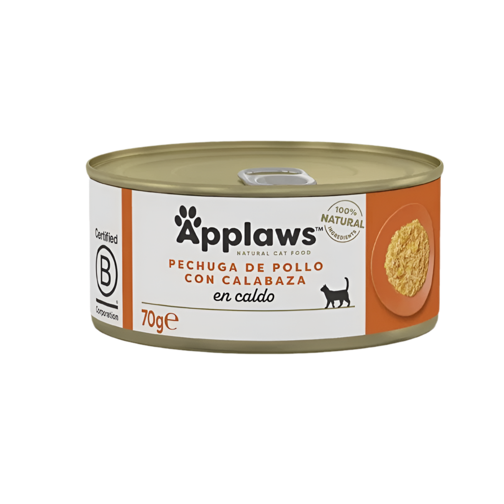 Applaws pollo con calabaza en caldo 70gr