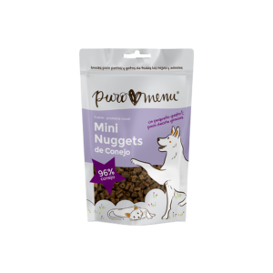 Puromenu mini nuggets de conejo 100gr